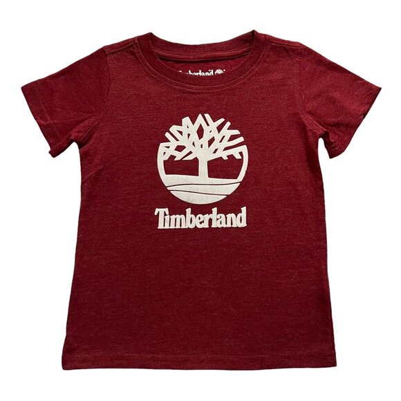 Timberland Baby Boys T-Shirt Shorts Outfit Set Size 12-24 Months Red Camo Print - Picture 2 of 9